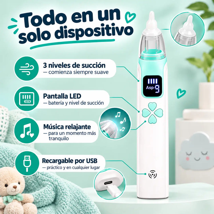 Bajo ruido: no asusta a tu bebé
