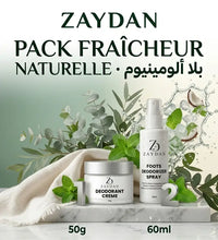 Pack Fraîcheur ZAYDAN — les 2 produits
