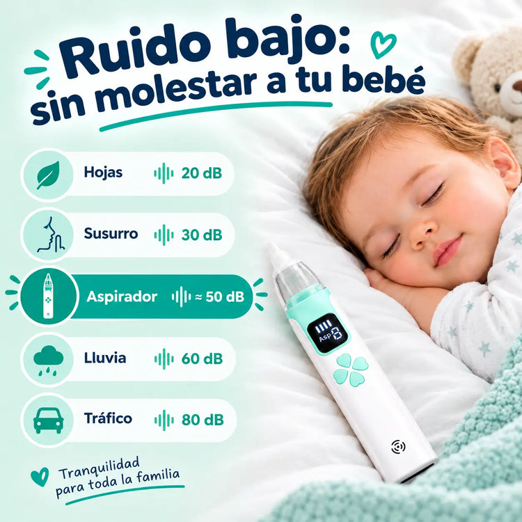 Así se usa el aspirador nasal eléctrico