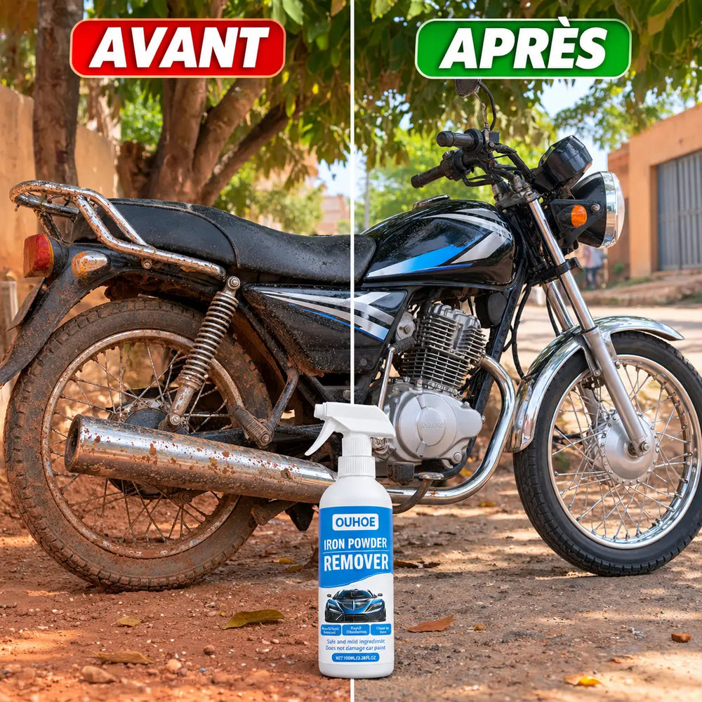 Moto : avant / après