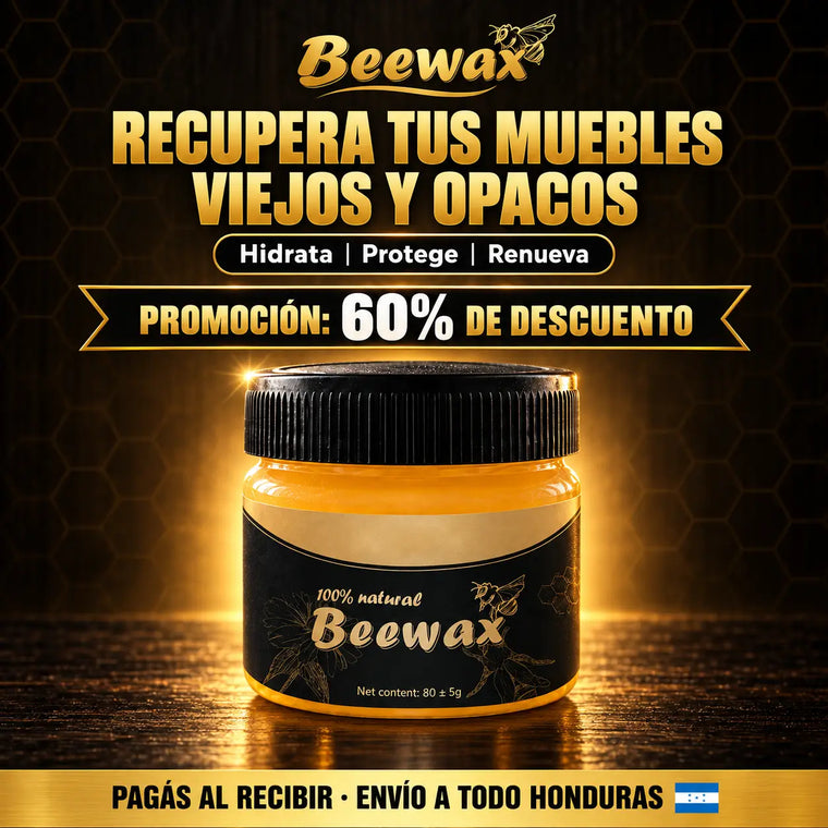 BeeWax cera restauradora de madera