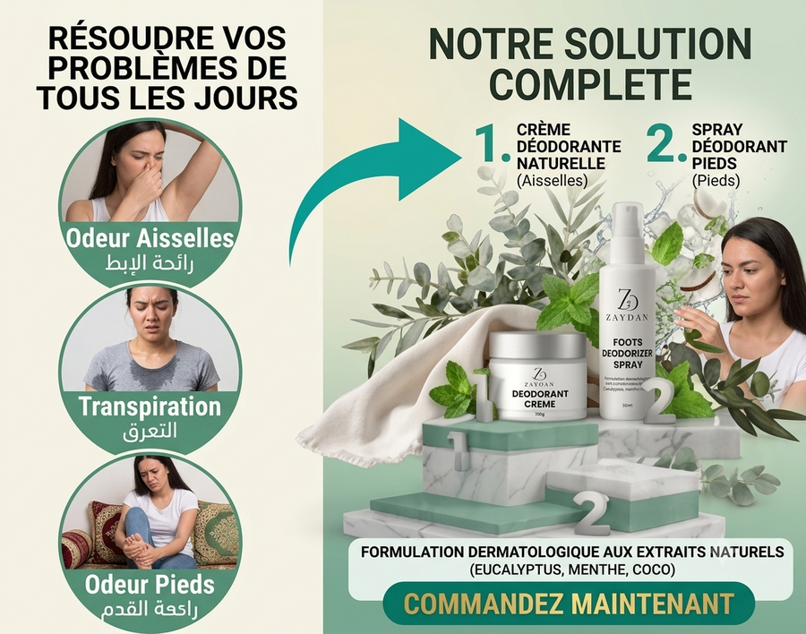 Naturel, doux, sans aluminium — vous savez ce que vous mettez