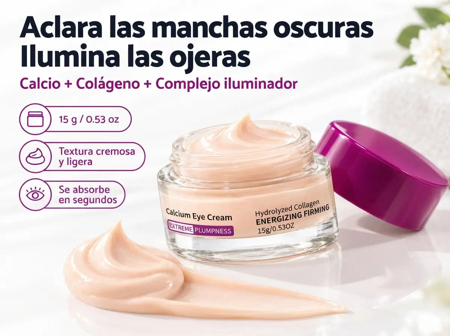 Una fórmula con 3 activos, pensada para el contorno de ojos