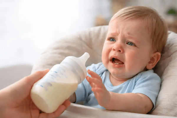 Le cuesta comer y tomar la mamadera