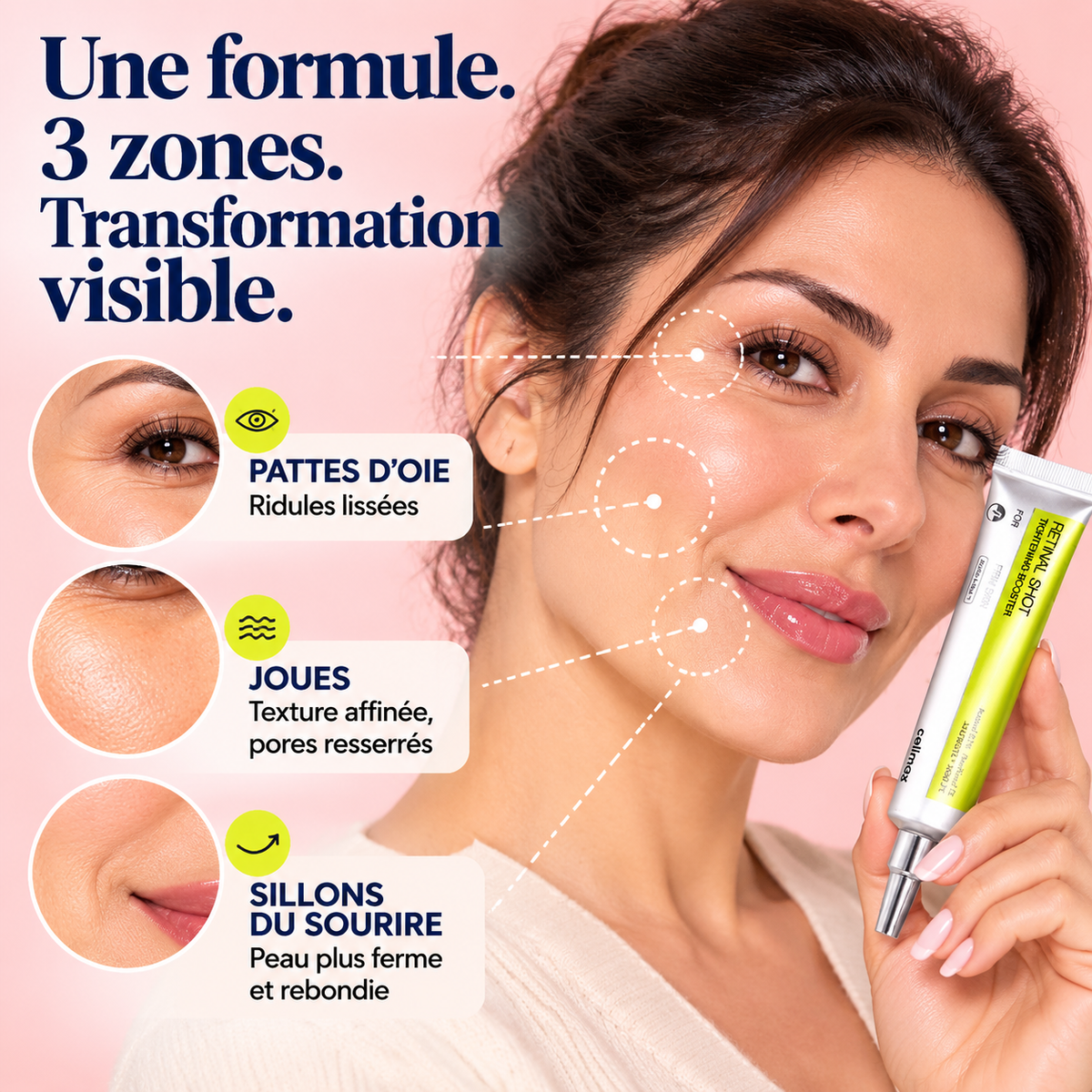 Retinal Shot : le soin de nuit au rétinal pour une peau plus lisse et plus ferme